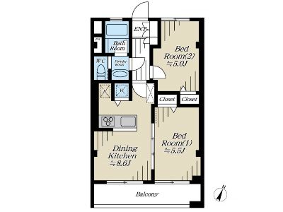 横浜市港北区大豆戸町　大倉山第二コーポラスC棟　2398万円 