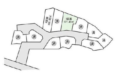 横浜市都筑区南山田町　建築条件無売地　3750万円　K区画