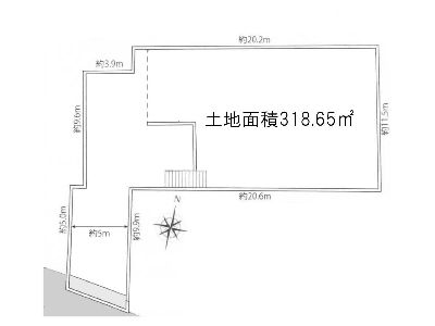 川崎市宮前区南野川1丁目　建築条件無売地　2280万円