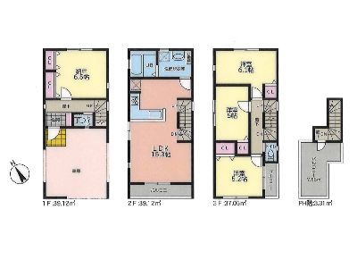 川崎市高津区久末　新築一戸建　4380万円　B号棟