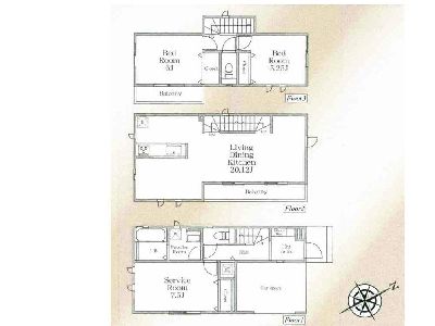 横浜市港北区鳥山町　新築一戸建　4190万円　2-C号棟