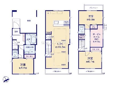 川崎市幸区南加瀬5丁目　新築一戸建　4580万円　B号棟