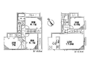 川崎市麻生区白鳥1丁目　新築一戸建　5380万円　2号棟