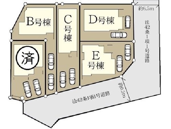 横浜市青葉区新石川4丁目　新築一戸建　9990万円　E号棟
