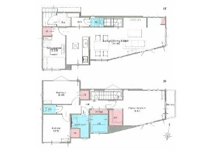 横浜市港北区師岡町　新築一戸建　5980万円　1号棟