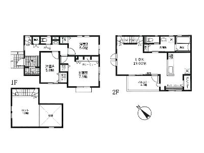 川崎市宮前区神木本町4丁目　新築一戸建　5480万円　3号棟
