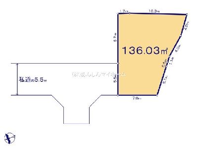 川崎市麻生区王禅寺東5丁目　建築条件付売地　3780万円　宅地8