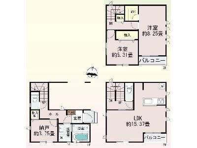 川崎市幸区南加瀬3丁目　新築一戸建　4390万円