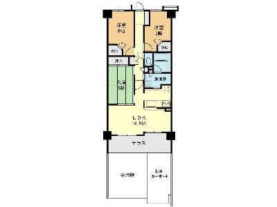 川崎市中原区中丸子　グランシーナ多摩川　5480万円
