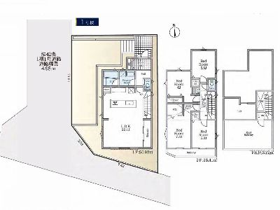 川崎市麻生区王禅寺西2丁目　新築一戸建　8480万円　1号棟