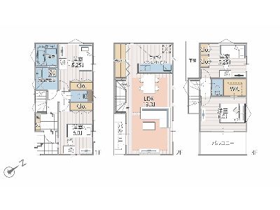 川崎市宮前区南平台　新築一戸建　3880万円　4号棟