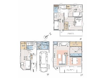 川崎市宮前区南平台　新築一戸建　4180万円　9号棟