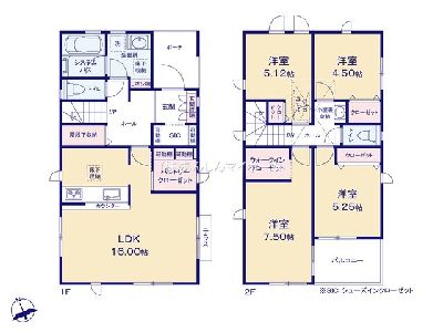 川崎市宮前区菅生2丁目　新築一戸建　4480万円　2号棟