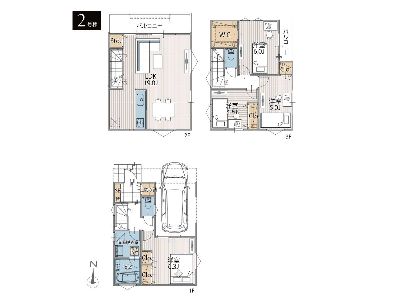 川崎市多摩区布田　新築一戸建　4980万円　2号棟