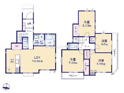 川崎市多摩区長尾6丁目　新築一戸建　4980万円