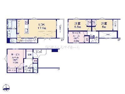 川崎市高津区坂戸3丁目　新築一戸建　7080万円　No.1