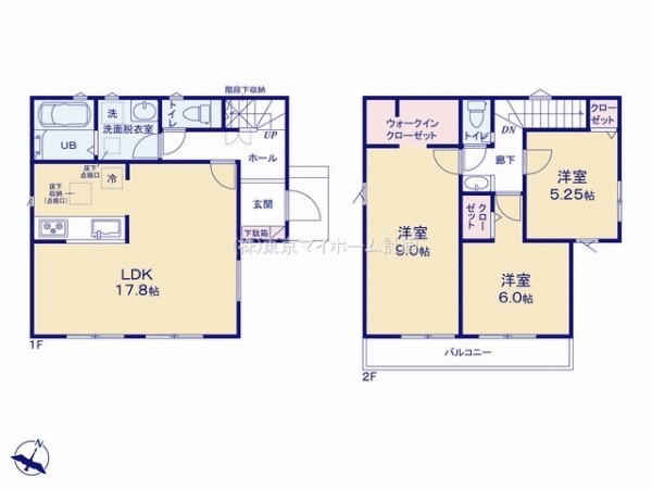 国分寺市西町5丁目　新築一戸建て　4980万円　8号棟