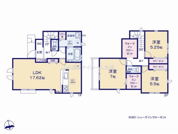 グラファーレ　国分寺市新町3丁目　新築一戸建て　5198万円　4号棟