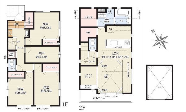 立川市富士見町4丁目　新築一戸建て　6299万円　1号棟