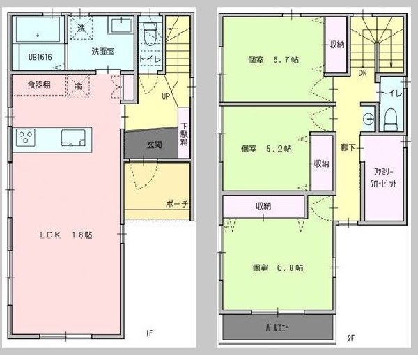 国立市谷保　新築一戸建て　5680万円