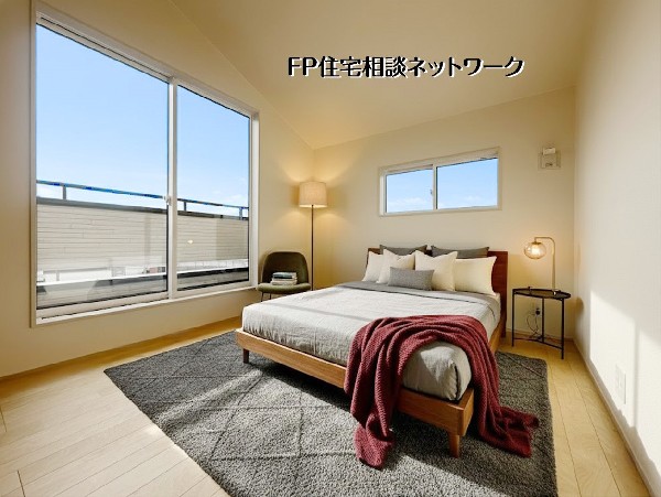 【洋室│5帖】本画像はAIがCGで家具作成しており、実際の現地に家具は設置されておりません。また、販売価格に家具等は含まれておりません。