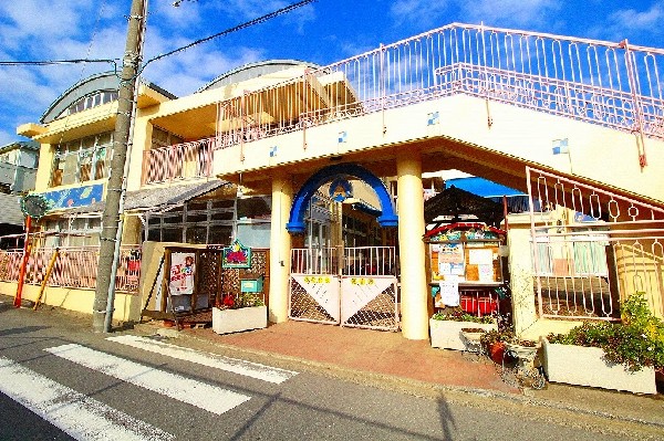 周辺環境:あおぞら保育園(産休明けから就学前までの一貫した集団保育を通し 乳幼児の全面発達をめざします。)