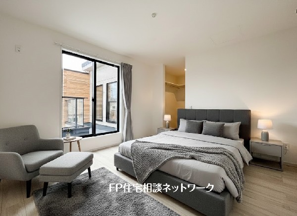 ■洋室■本画像はAIがCGで家具作成しており、実際の現地に家具は設置されておりません。また、販売価格に家具、小物等は含まれておりません。