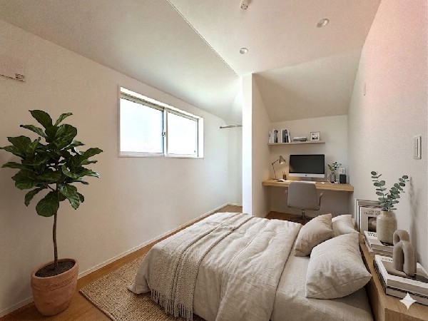 ■洋室■  本画像はAIがCGで小物等を作成しており、実際の現地に小物等は設置されておりません。また、販売価格に小物等は含まれておりません。