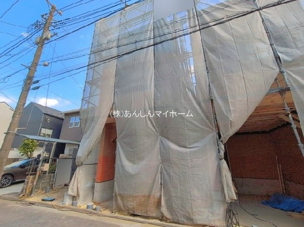 外観:上棟(2026/05/29撮影)