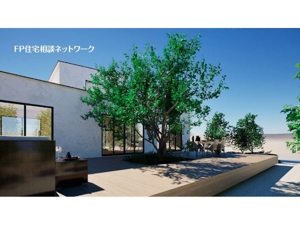 外観:参考プラン建物面積300ｍ2　建物参考価格5400万円（税込）