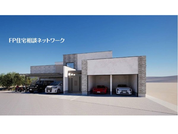 外観:参考プラン建物面積300ｍ2　建物参考価格5400万円（税込）