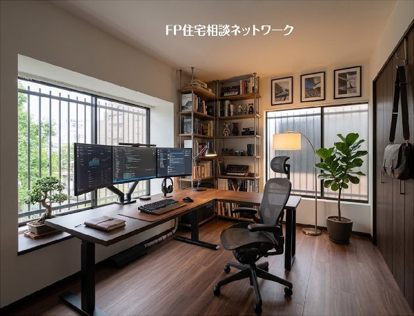 【洋室│6帖】  本画像はAIがCGで家具を作成しており、実際の現地に家具は設置されておりません。また、販売価格に家具等は含まれておりません。