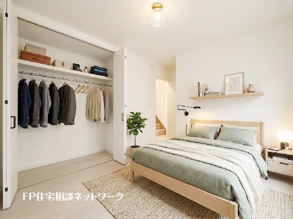 ■洋室■本画像はAIがCGで家具作成しており、実際の現地に家具は設置されておりません。また、販売価格に家具、小物等は含まれておりません。