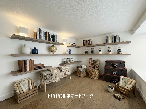 ■ロフト■本画像はAIがCGで家具作成しており、実際の現地に家具は設置されておりません。また、販売価格に家具、小物等は含まれておりません。