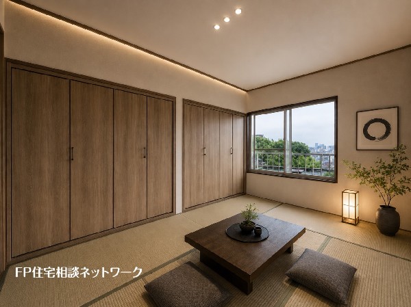 ■和室■本画像はAIがCGで家具作成しており、実際の現地に家具は設置されておりません。また、販売価格に家具等は含まれておりません。