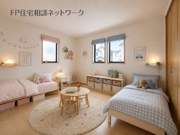 標準プラン例　延床面積100m2　2階建て