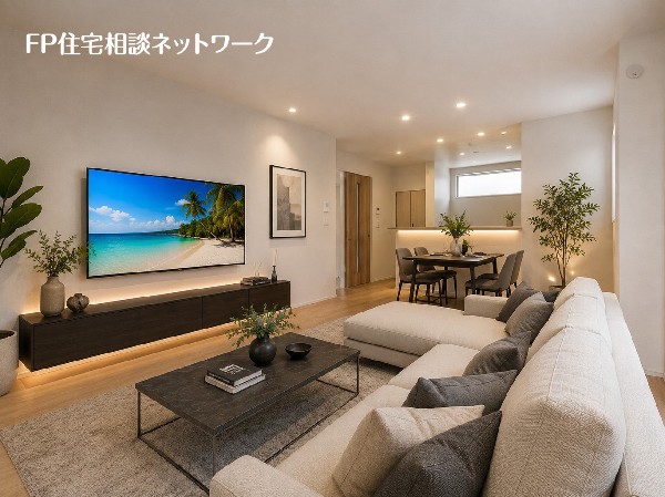 標準プラン例　延床面積100m2　2階建て