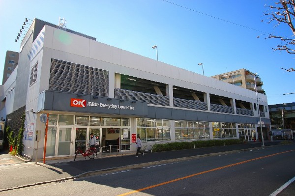 周辺環境:オーケーストア(品質の良い商品の中から、価値のある商品・美味しい商品・鮮度の良い商品・健康に良い商品・便利な商品を慎重に選んで販売しています。)