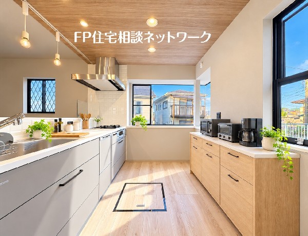 本画像のカップボード、植栽、小物等はCG生成の配置イメージです。販売価格にこれらは含まれません。