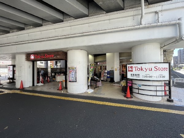 周辺環境:東急ストア高津店( 駅の改札を出てすぐ近くにありますので、通勤通学、お出かけの際、ついでで立ち寄りやすく、生活していくうえで日々のお買い物にとても便利です。)