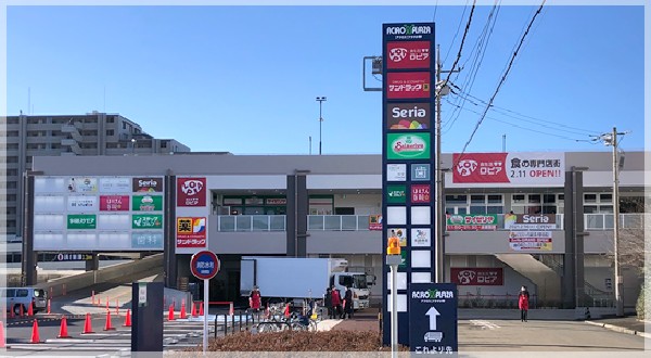 周辺環境:アクロスプラザ小平