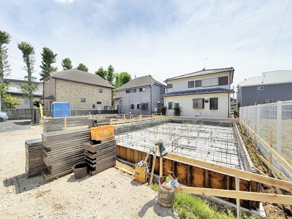 外観:現地外観写真（建築中）