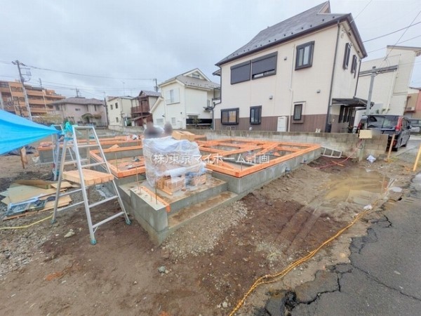外観:現地外観写真（建築中）