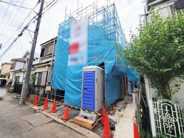 外観:現地外観写真（建築中）