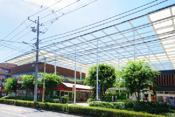 周辺環境:若葉ケヤキモール(広大な敷地スペースに複数の店舗が建ち並ぶショッピングモールです。)