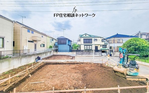 外観:現地外観写真（建築中）