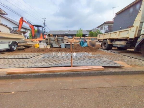 外観:現地外観写真（建築中）