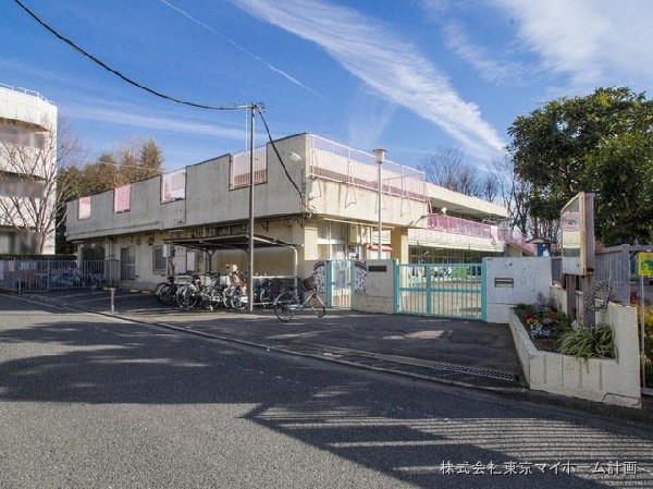 周辺環境:上水南保育園(保育目標　子どもが 「いま」 をもっともよく生き、遊びや生活を通して、充実感を味わい、生きる力の基礎を培う。)