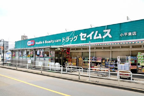 周辺環境:ドラッグセイムス小平東店(一般家庭向けオリジナルブランドの薬品を多く扱っており、風邪薬からドリンク剤まで様々な種類の薬を、一般の薬と同じ効果で安価に買えるドラッグストアです。)
