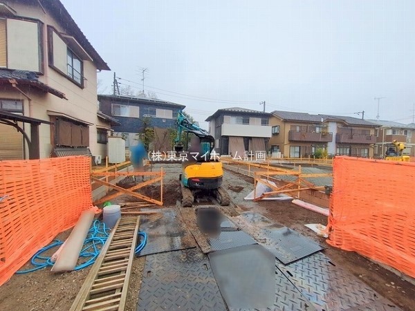 外観:現地外観写真（建築中）